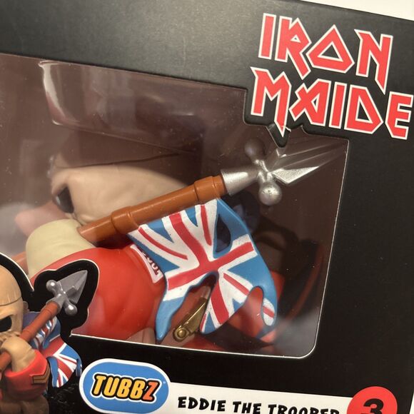 Iron Maiden - Tubbz - Iron Maiden Eddie the Trooper #3 (Boxed Edition) Open Box - Picture 7 of 7